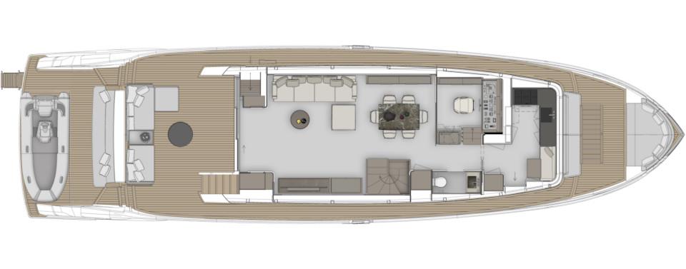 2025 FERRETTI YACHTS INFYNITO 80 
